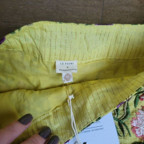 New Anthropologie La Fuori shorts M - Picture 10 of 11